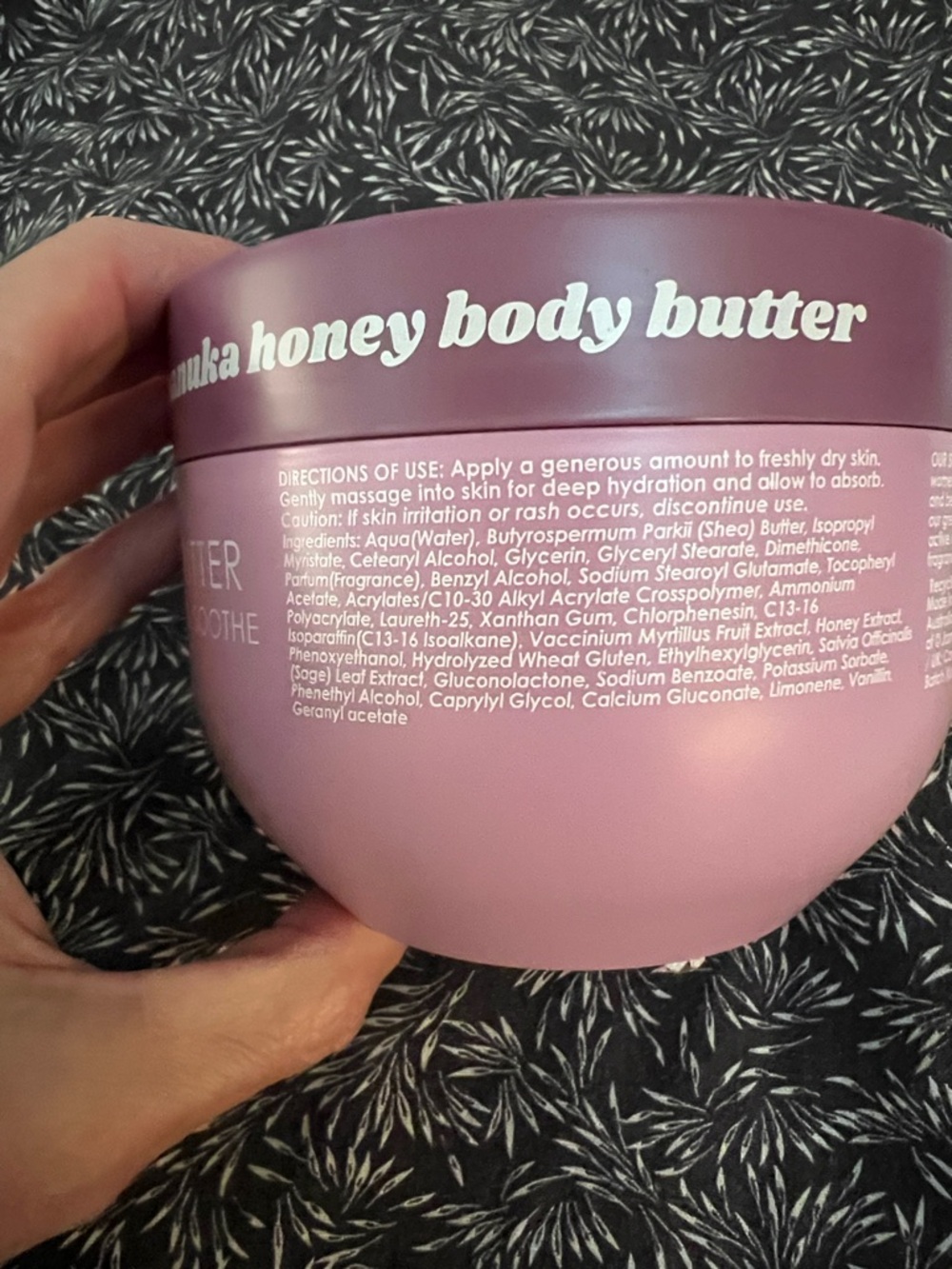 Ciroa Blueberry Manuka Honey Body Butter - Picture 4 of 4